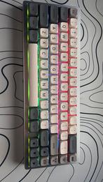 custom build toetsenbord van aluminium, Computers en Software, Toetsenborden, Ophalen, Zo goed als nieuw, Qwerty, Bedraad