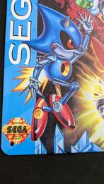 Metalen Wandbord SONIC THE HEDGEHOG CD Sega megadrive, Spelcomputers en Games, Games | Sega, Avontuur en Actie, 1 speler, Nieuw