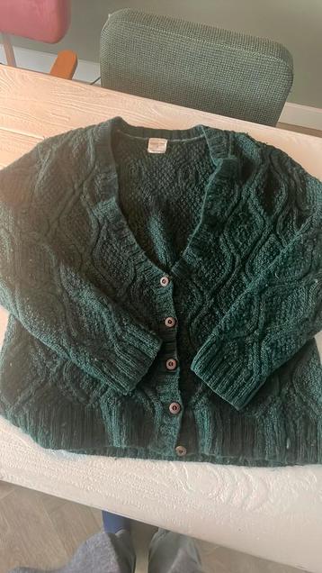 Vest van People Tree maat 42 - 44 in groen, 100% wol beschikbaar voor biedingen