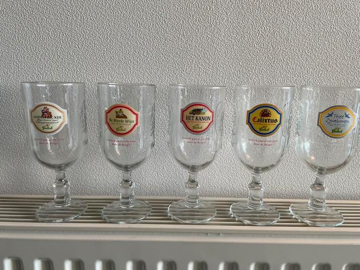 Grolsch bierglazen 5 stuks., Verzamelen, Biermerken, Zo goed als nieuw, Glas of Glazen, Grolsch, Ophalen of Verzenden