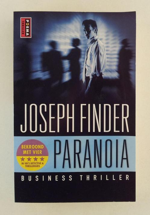 Finder, Joseph - Paranoia / Business thriller, Boeken, Thrillers, Gelezen, Verzenden