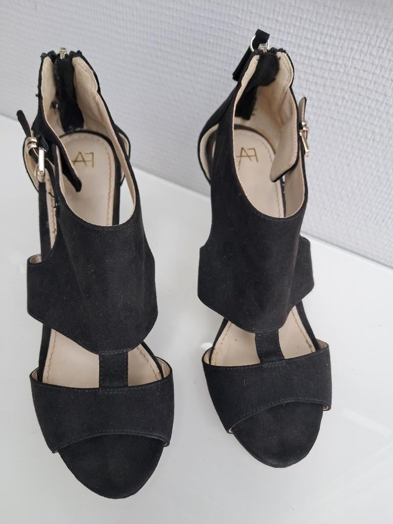 Schoenen Anna Field Maat : 39 Kleur : Zwart 2x gedragen, Anna Field, Zwart, Nieuw, Ophalen of Verzenden