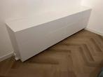 Witte IKEA Besta (hang)kast - 2 stuks, Huis en Inrichting, Ophalen, Gebruikt, 100 tot 150 cm, 25 tot 50 cm