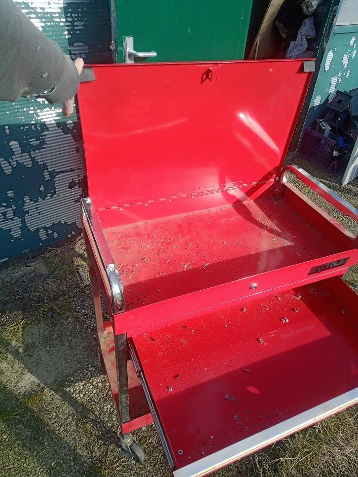 Waterloo gereedschapskar, Doe-het-zelf en Verbouw, Gereedschapskisten, Gebruikt, Ophalen