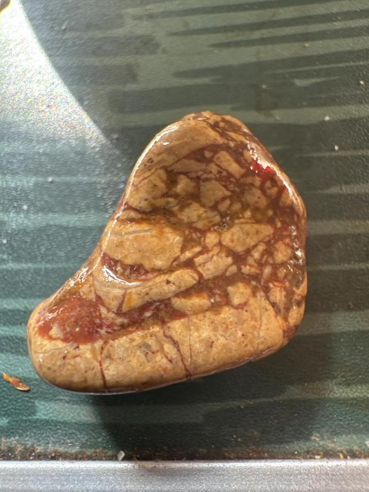 Gebroken Jaspis genezende steen, Sieraden, Tassen en Uiterlijk, Edelstenen, Nieuw, Ophalen