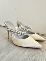 Witte (bruids) hakken met Parel Details, Pumps, Wit, Ophalen of Verzenden, Onbekend