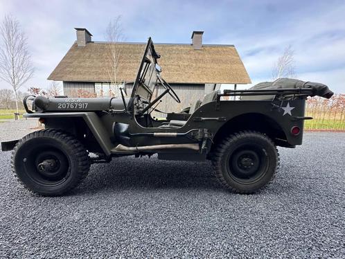 Willys MB - 1945, Auto's, Oldtimers, Particulier, Overige merken, Benzine, Handgeschakeld, Ophalen