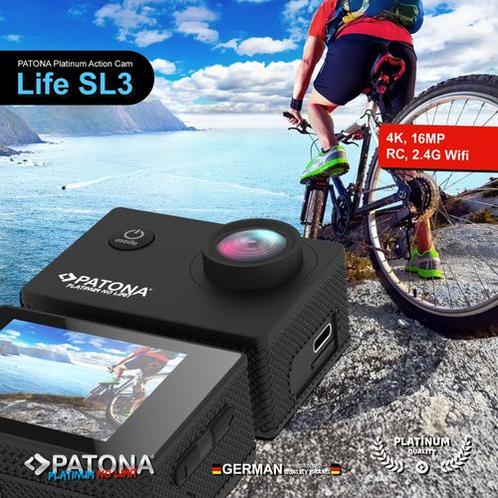 Platinum Action Cam Life SL4 3K with APP control, Audio, Tv en Foto, Actiecamera's, Nieuw, Overige merken, Verzenden