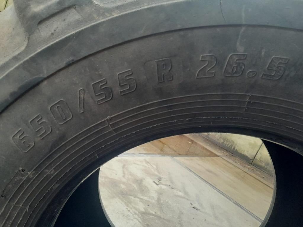 Banden 650 55r 26.5, Ophalen