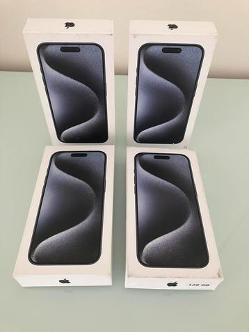 Apple iPhone 15 Pro - 128GB - Blue Titanium Met Garantie beschikbaar voor biedingen