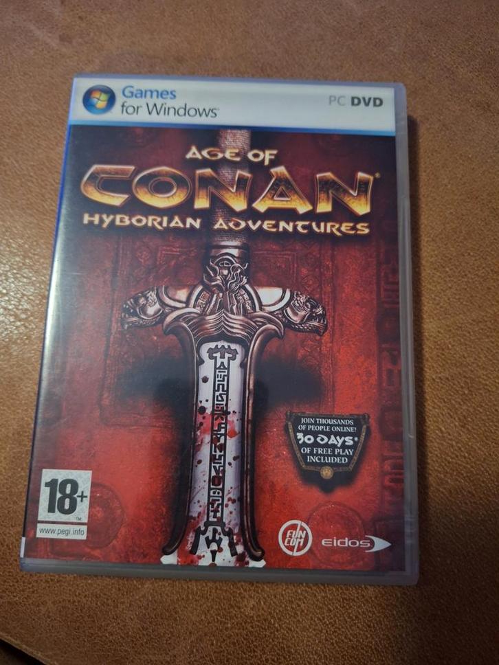 Age of Conan: Hyborian Adventures - Windows PC, Spelcomputers en Games, Games | Pc, Zo goed als nieuw, Avontuur en Actie, 1 speler