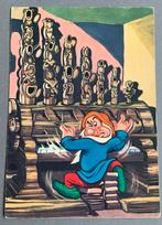 Mooi kaart kabouter Walt Disney, Ophalen of Verzenden, 1940 tot 1960, Sterren en Beroemdheden