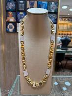 18KT Goud - 118.6 Gram - Ketting - PLATTE MAGNUM, Sieraden, Tassen en Uiterlijk, Kettingen, Ophalen, Nieuw, Goud, Goud