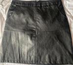 Zwart skai-leren rokje maat S, Kleding | Dames, Zwart, Ophalen of Verzenden, Zo goed als nieuw, Maat 36 (S)