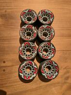 8x Sonar Cayman wielen voor rolschaatsen / roller derby, Ophalen of Verzenden, Gebruikt, Wielen of Lagers