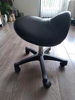 Ergonomische Zadelkruk - Zo Goed Als Nieuw, Huis en Inrichting, Bureaustoelen, Ophalen, Zwart, Zo goed als nieuw, Bureaukruk