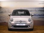 Fiat 500 1.0 Hybrid Star, Powder Pink, pano Inclusief garant, Voorwielaandrijving, Gebruikt, Zwart, 4 stoelen