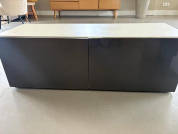 IKEA Besta kast 1.20 hoogglans grijs 