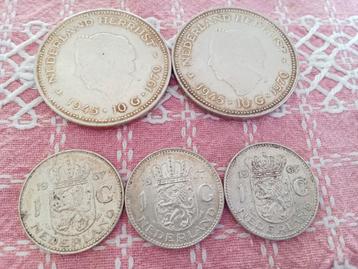 Zilveren Munten Nederland 1956-1994 beschikbaar voor biedingen