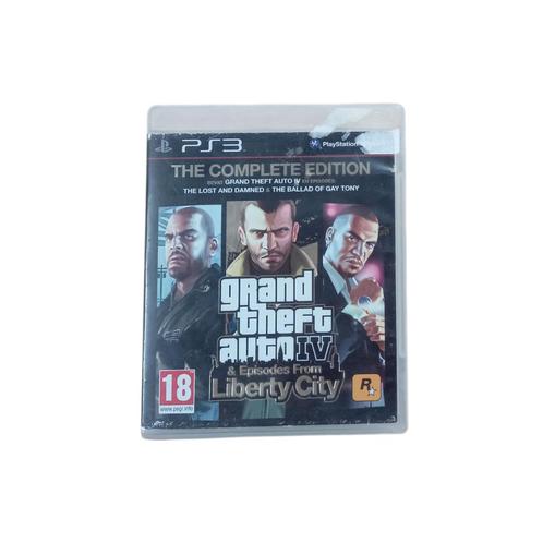 GTA IV & Episodes From Liberty City PS3 Game, Spelcomputers en Games, Games | Sony PlayStation 3, Zo goed als nieuw