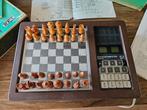 ***schaakset*** magnetische bord, met computer, Hobby en Vrije tijd, Gezelschapsspellen | Bordspellen, Een of twee spelers, Ophalen of Verzenden