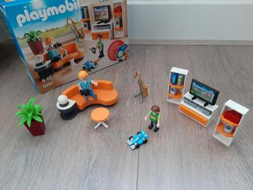 Playmobil city life woonkamer zithoek 9267 beschikbaar voor biedingen