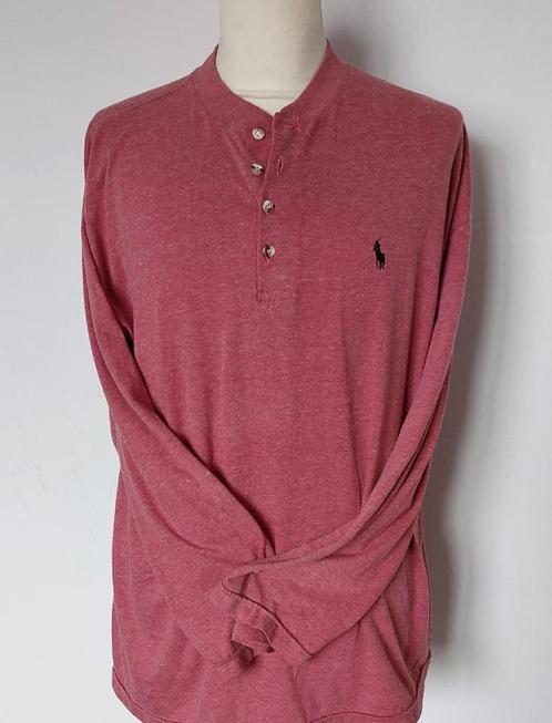 Ralph Lauren shirt met lange mouw in maat XXL., Kleding | Heren, Truien en Vesten, Gedragen, Overige maten, Rood, Verzenden