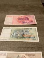 Bankbiljetten Jugoslavilja, Postzegels en Munten, Bankbiljetten | Europa | Niet-Eurobiljetten, Ophalen of Verzenden, Joegoslavië