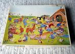 Boerderijpuzzel 480 stukjes, vintage - compleet, Ophalen of Verzenden, Minder dan 500 stukjes, Gebruikt, Legpuzzel