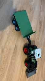 Bruder tractor met aanhanger, Ophalen, Zo goed als nieuw