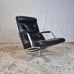 Jørgen Kastholm & Preben Fabricius FK85 vintage lounge chair, Huis en Inrichting, Ophalen, Gebruikt, Metaal, Scandinavisch, Eames vitra herman miller swivel chair