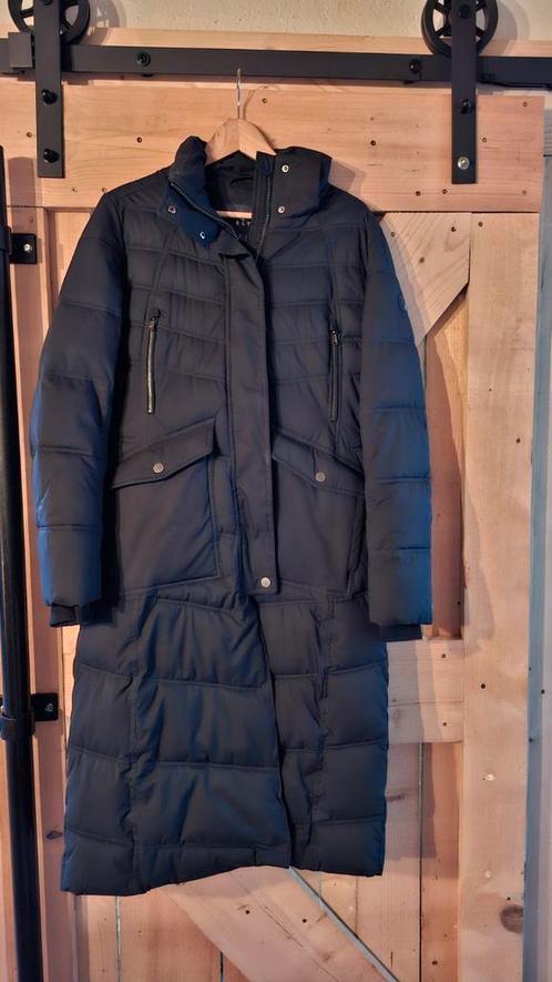 ELT winter paardrijjas inclusief capuchon en rijsplitten, Dieren en Toebehoren, Paardrijkleding, Zo goed als nieuw, Bovenkleding
