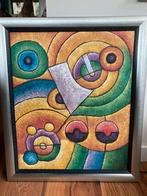 Modern Schilderij van B.Long 69x58.5 cm, Ophalen of Verzenden