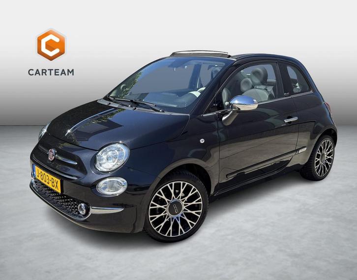 Fiat 500 C 1.0 Hybrid Star Beats | Cabrio | LED | Cruise | D, Auto's, Fiat, Bedrijf, Te koop, 500C, ABS, Airbags, Airconditioning