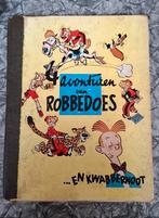 4 avonturen van Robbedoes ...  en Kwabbernoot. 1950, Eén stripboek, Ophalen of Verzenden, Zo goed als nieuw
