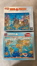 2 king puzzels 1000 stukjes, Hobby en Vrije tijd, Ophalen of Verzenden, Zo goed als nieuw