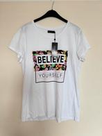 Believe in yourself t-shirt maat XL, Kleding | Dames, Terstal, Wit, Maat 46/48 (XL) of groter, Nieuw