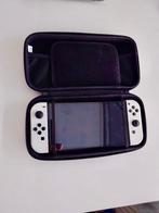 Nintendo Switch OLED + Orzly Tas & Dock, Ophalen of Verzenden, Zo goed als nieuw