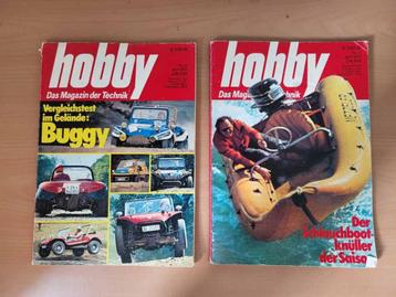 Hobby ( Duits ) 1973 : Vergelijkingstest Buggy ( 2 delen )  beschikbaar voor biedingen