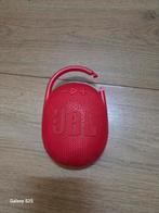 JBL Clip 4 - Draagbare Bluetooth Speaker - Rood, Audio, Tv en Foto, Luidsprekers, Gebruikt, JBL, Overige typen, Ophalen of Verzenden