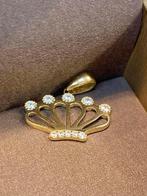 14k Gouden Kroon Kettinghanger, Sieraden, Tassen en Uiterlijk, Kettinghangers, Overige voorstellingen, Nieuw, Ophalen of Verzenden