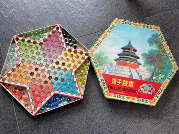 Jaren 60 zestig bordspel Chinese Checkers knikkerspel retro beschikbaar voor biedingen