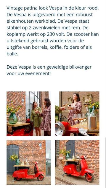 piaggo limocello scooter blikvanger voor event beschikbaar voor biedingen