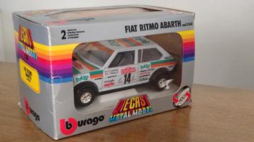 Bburago - Fiat Ritmo Abarth Totip 14 - 1/24 in box beschikbaar voor biedingen