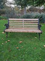 Tuinbankje - Hout & Metaal, Ophalen, Gebruikt, Hout