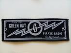 Green Day 2017 pirate radio strip patch g139 -- 6.5 x 19, Verzenden, Nieuw, Kleding