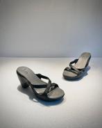 Crocs Cyprus comfort multjes sandalen met hoge hak 38 / W8, Ophalen of Verzenden, Zo goed als nieuw, Sandalen of Muiltjes