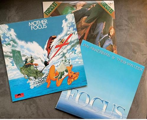 3 lps van Focus , Jan Akkerman,Thijs van Leer, Cd's en Dvd's, Vinyl | Rock, Zo goed als nieuw, Progressive, Ophalen of Verzenden