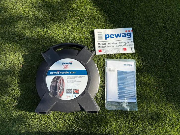 Pewag 'Nordic Star' 9 mm sneeuwkettingen, N 64 ST. 2 stuks., Auto diversen, Sneeuwkettingen, Gebruikt, Ophalen of Verzenden