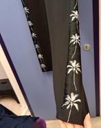 10 Days zwarte casual broek palmtree rand zijkant XS 47300, ., Zwart, Ophalen of Verzenden, Zo goed als nieuw